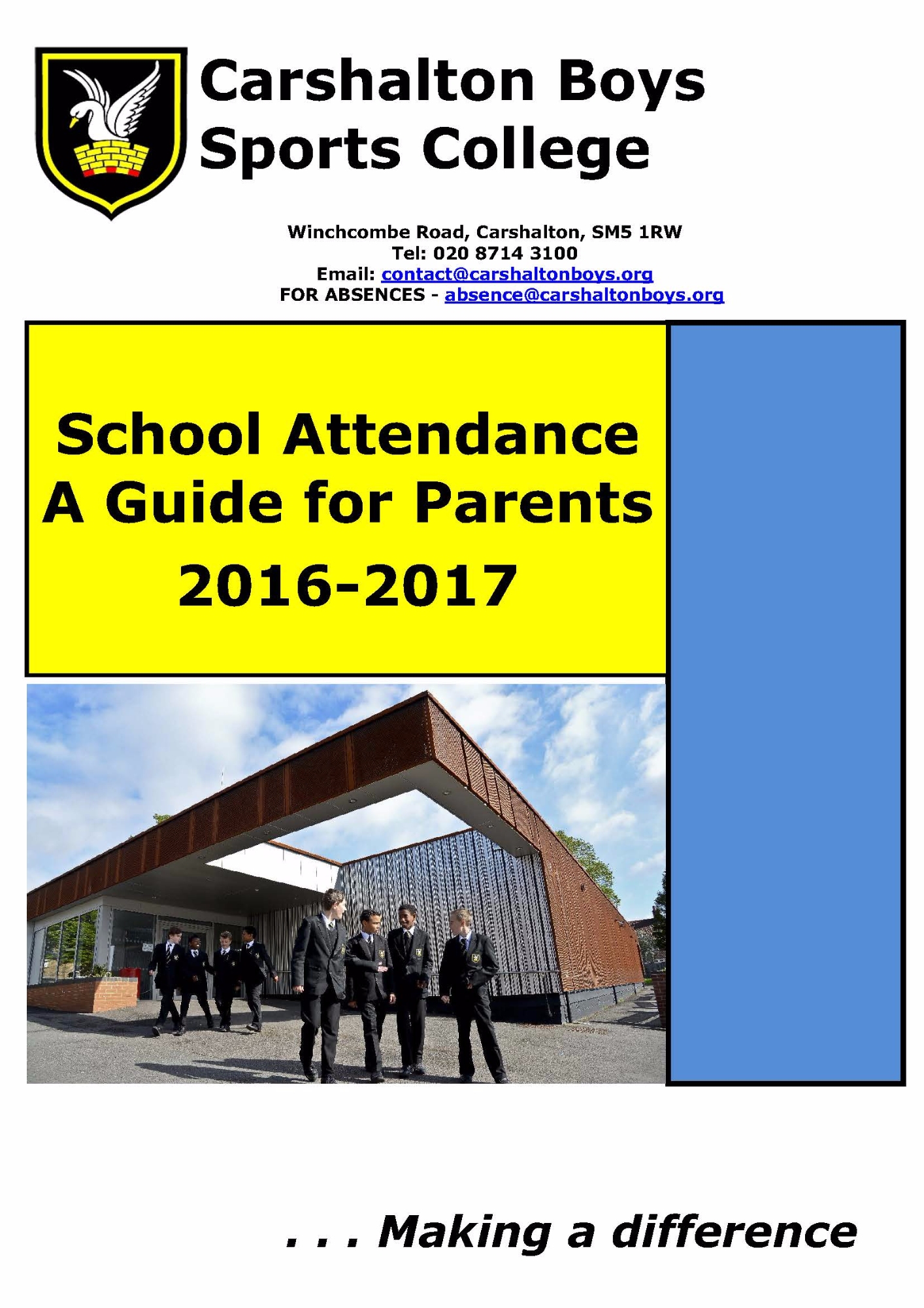 carshalton boys sports college student attendance college student attendance